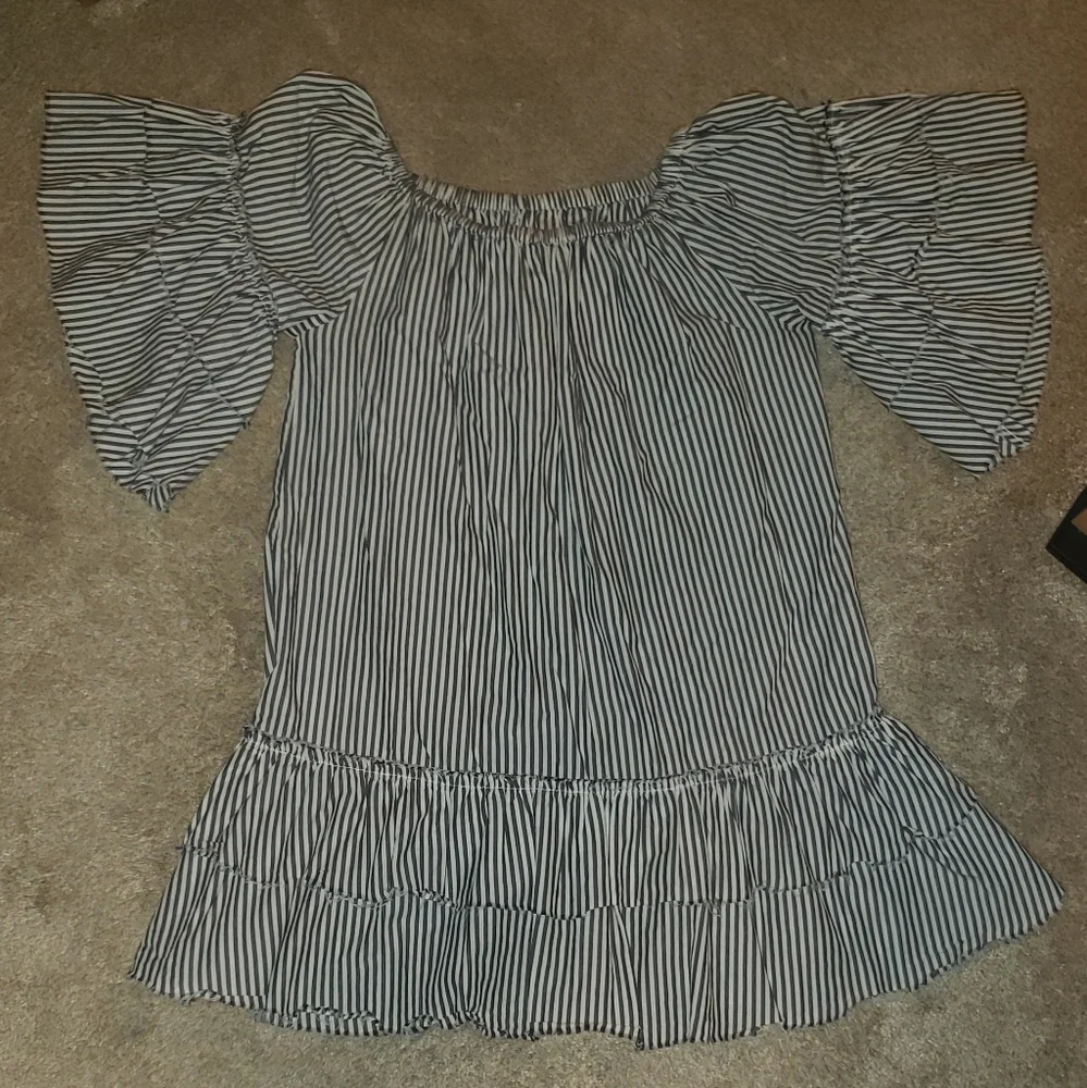 Zara Striped Tunic - Picture 1 of 6